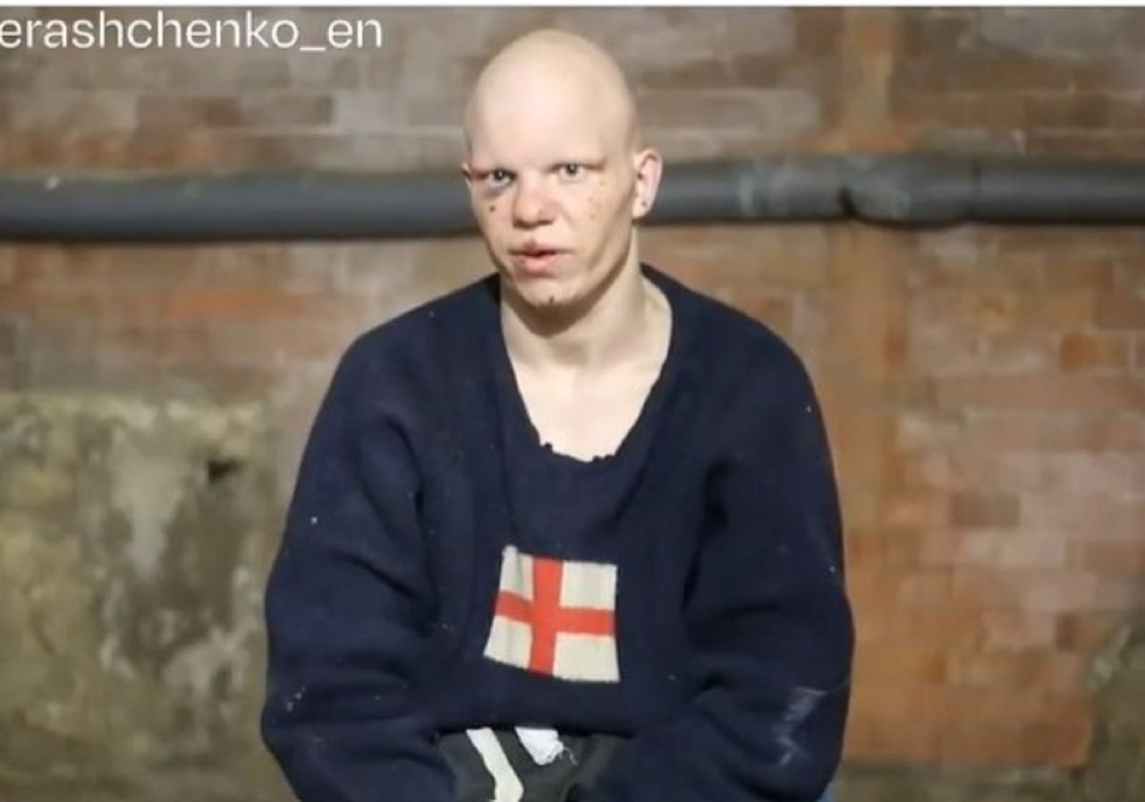 Rosjanin schwytany przez Ukraińców. Stanął przed kamerą