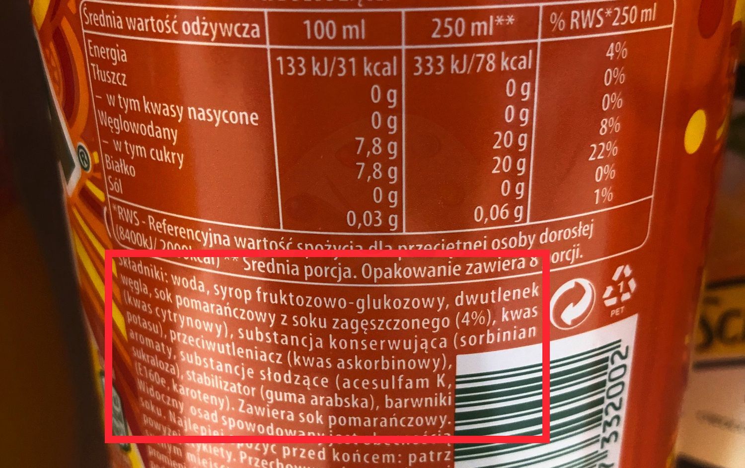 Napoje gazowane mają gorszy skład niz piwa bezalkoholowe