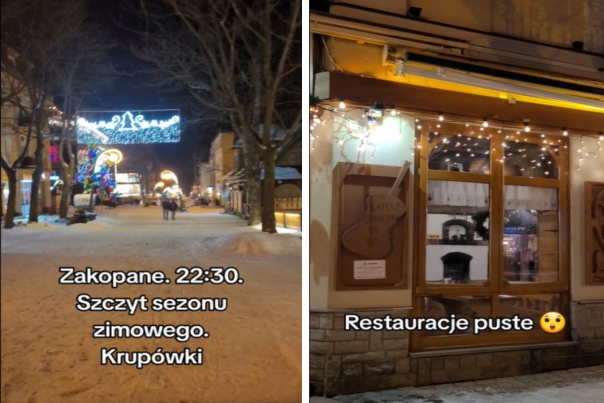 Zakopane, godz. 22:30. Wszystko nagrał. Górale mogą być załamani