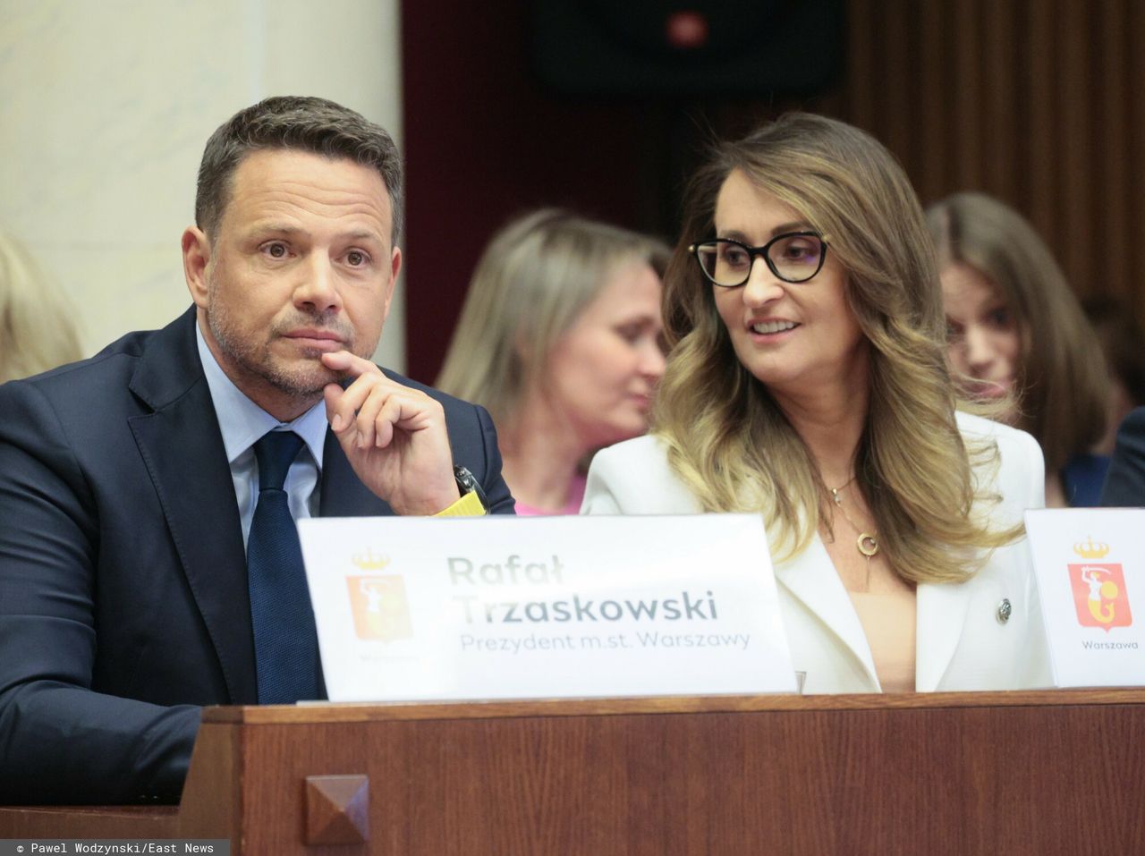 Kierwiński, Trzaskowski, Kaznowska. Trójka polityków KO pewna swego mimo afery szpitalnej