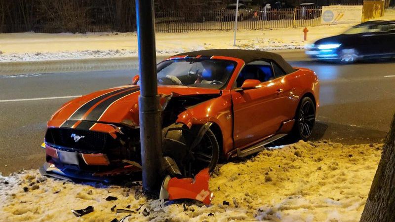 Zdjęcie z miejsca zdarzenia