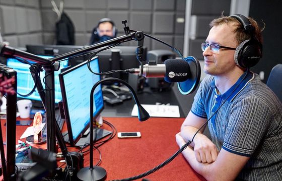 Bartosz Gil w Radiu 357. Prace nad głównym studiem na finiszu