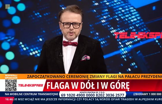 Były dziennikarz TVN i TVP zapowiada powrót na antenę wPolsce24