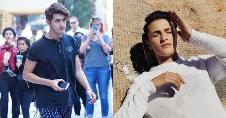 Anwar Hadid też został modelem!