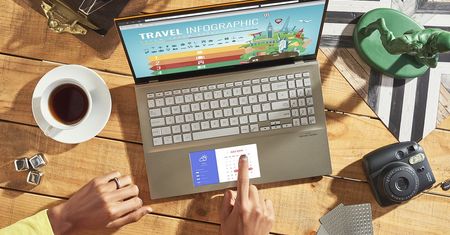ASUS VivoBook S14 i S15 – pierwsze laptopy z ekranem ScreenPad 2.0
