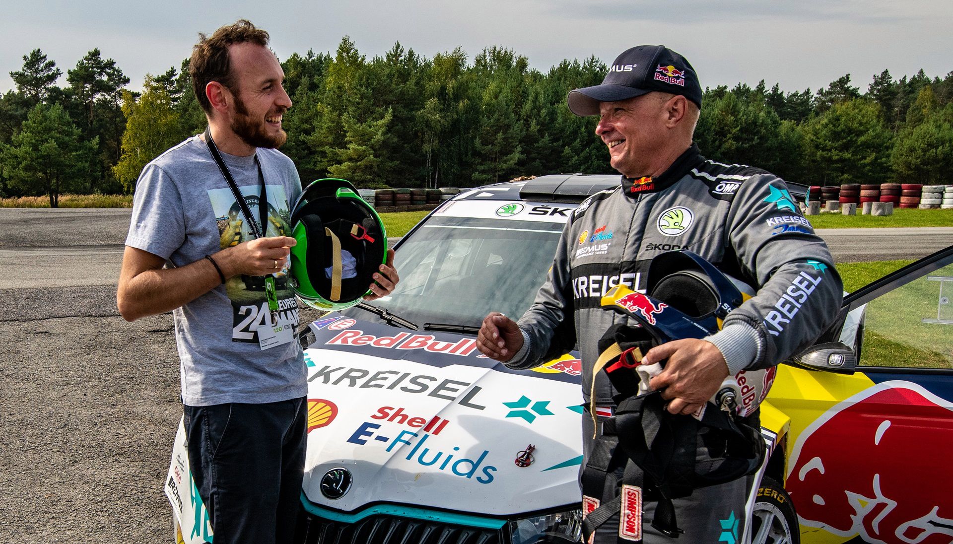 Mateusz Żuchowski i Raimund Baumschlager