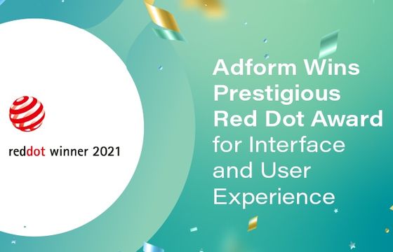 The Red Dot Design Awards ogłasza Adform FLOW zwycięzcą w kategorii Communication Design 2021