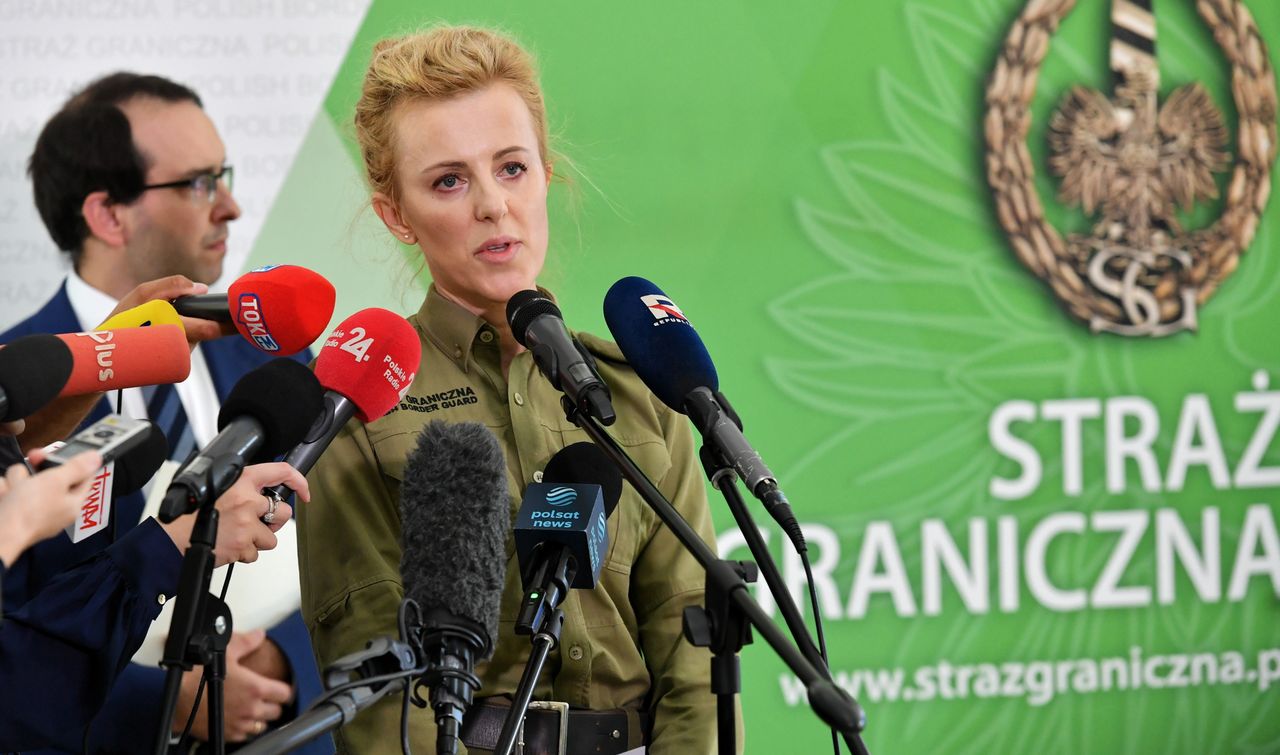 Anna Michalska, rzeczniczka Straży Granicznej 

