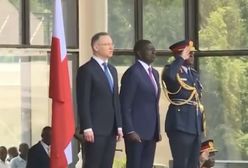 Prezydent Duda w Afryce. Przywitany nietypowym wykonaniem polskiego hymnu