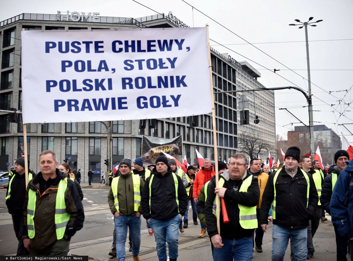 protest rolników, strajk rolników Strajkujący rolnik: Najmocniej zadziała, jak wkurzymy całe społeczeństwo