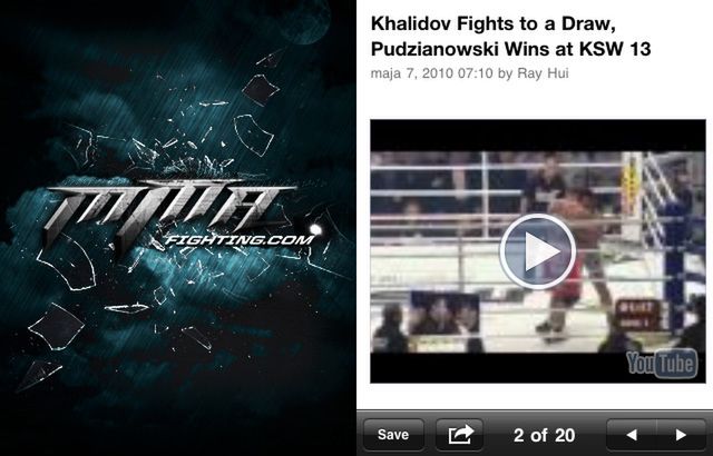 Walki MMA oraz Pudzian na twoim iPhonie! 2