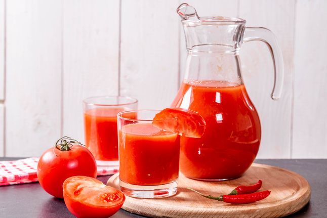 Pomidorowy to jeden z najzdrowszych soków