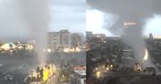 Mieszkańcy Florydy wpadli w panikę. Do sieci trafiło nagranie o tym, jak tornado zaatakowało miasto
