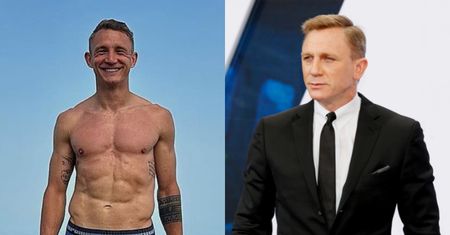 Jakub Rzeźniczak pręży klatę i odpowiada na porównanie do Daniela Craiga: "Kiedyś już to słyszałem" (ZDJĘCIA)