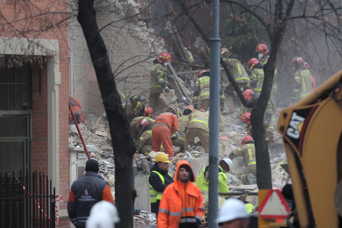 Wybuch gazu w Katowicach.