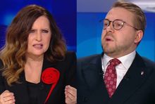 Spięcie Agnieszki Gozdyry z Jackiem Ozdobą. 