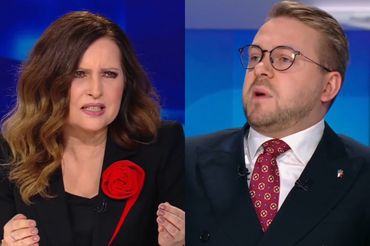 Spięcie Agnieszki Gozdyry z Jackiem Ozdobą. 