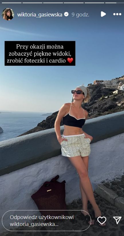 Wiktoria Gąsiewska na wakacjach w Turcji
