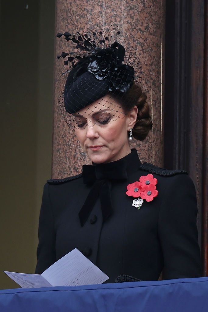 Księżna Kate podczas obchodów Dnia Pamięci