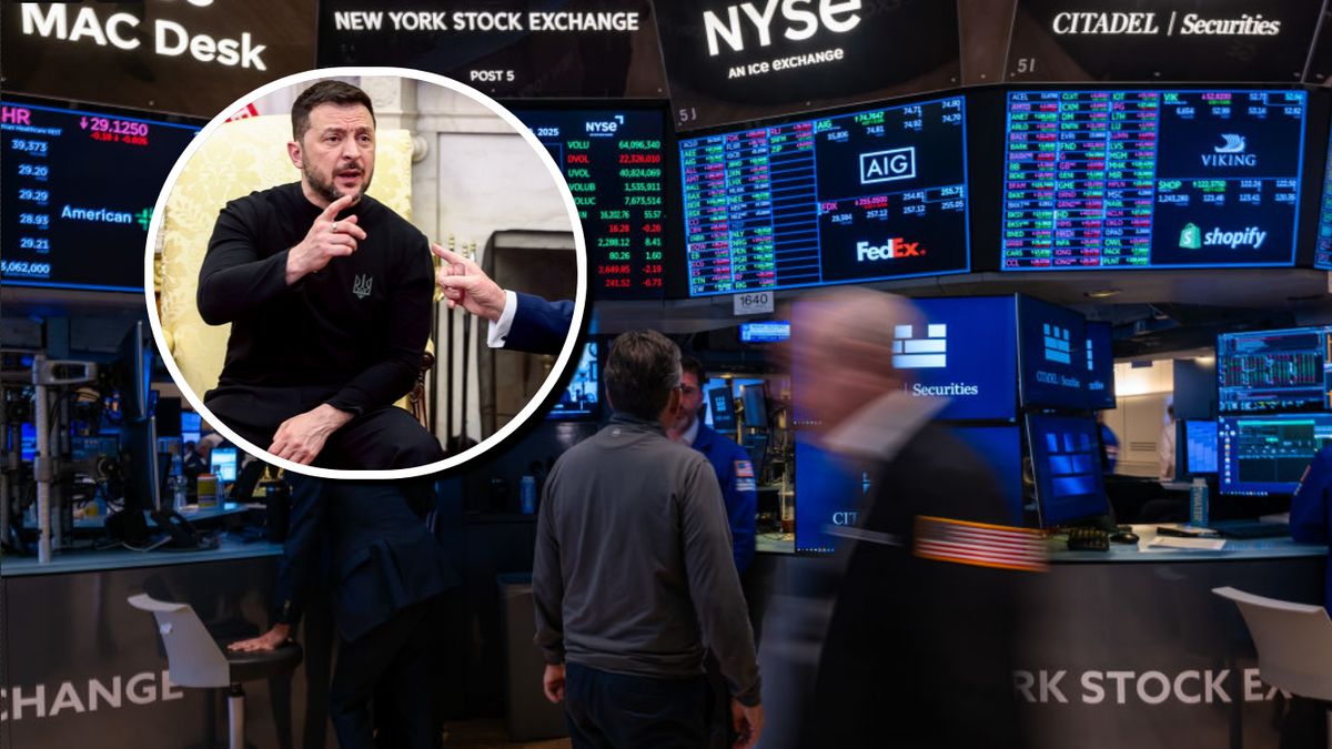 Reakcja Wall Street na fiasko rozmów Trump-Zełenski
