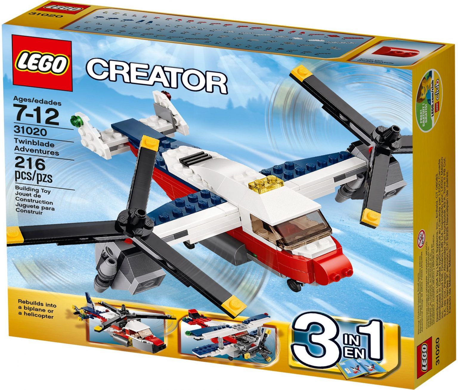 LEGO Technic 42113 Bell Boeing V-22 Osprey – zakazany zestaw, którego nie znajdziesz w sklepach 10