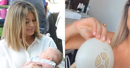 Wielozadaniowa Małgorzata Rozenek odciąga pokarm i STROFUJE swojego menedżera (FOTO)