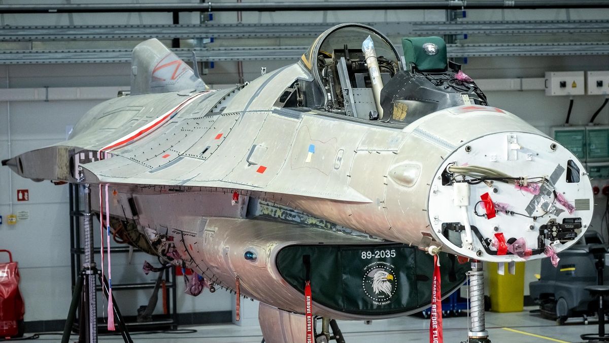 Amerykańskie F-16 serwisowane są w Bydgoszczy.