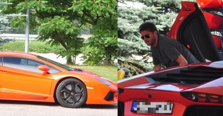Wojewódzki w pomarańczowym lamborghini! (ZDJĘCIA)