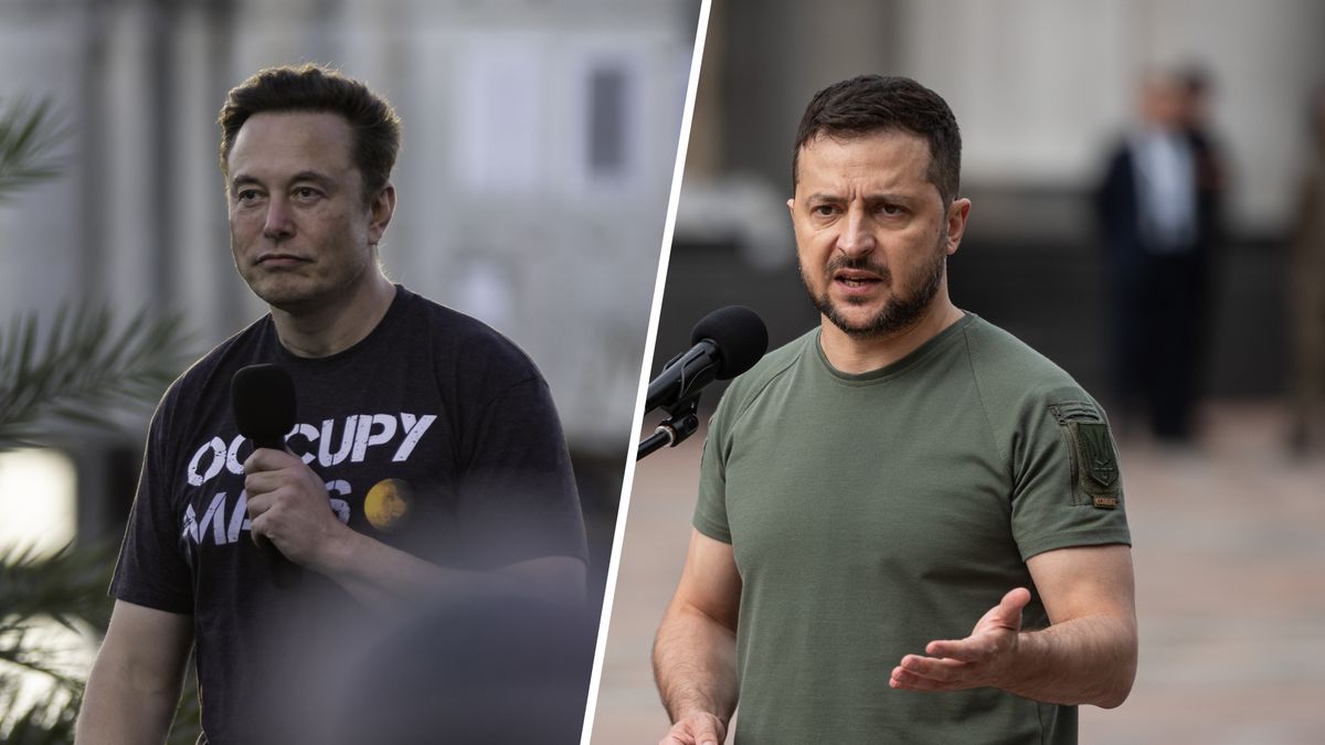 Elon Musk zaproponował, w jaki sposób zakończyć wojnę w Ukrainie. Wołodomyr Zełenski nie był zadowolony
