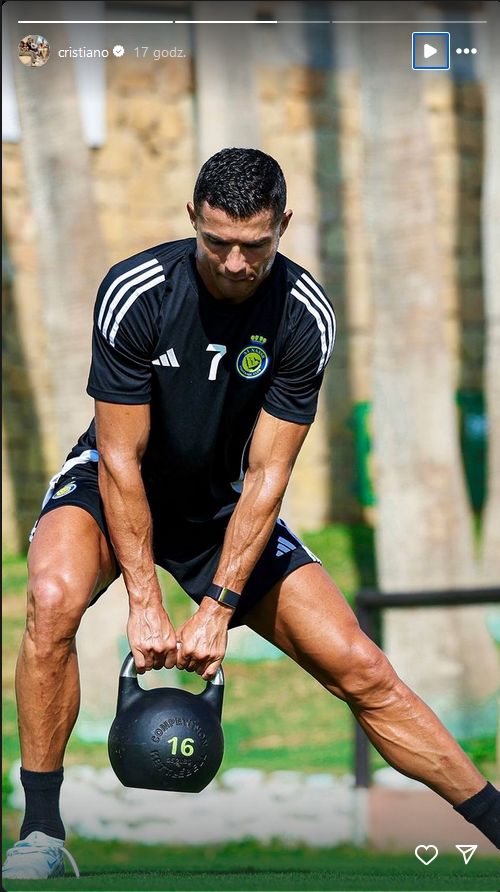 Ronaldo wrócił do treningów