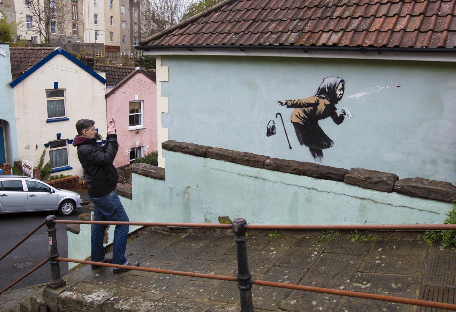 Obudziła się i nagle była milionerką. Przez mural Banksy'ego