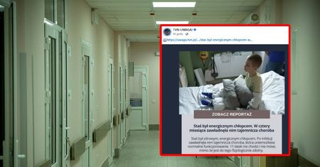 Ma 11 lat i potrzebuje pomocy. Tajemnicza choroba odebrała Stasiowi dzieciństwo