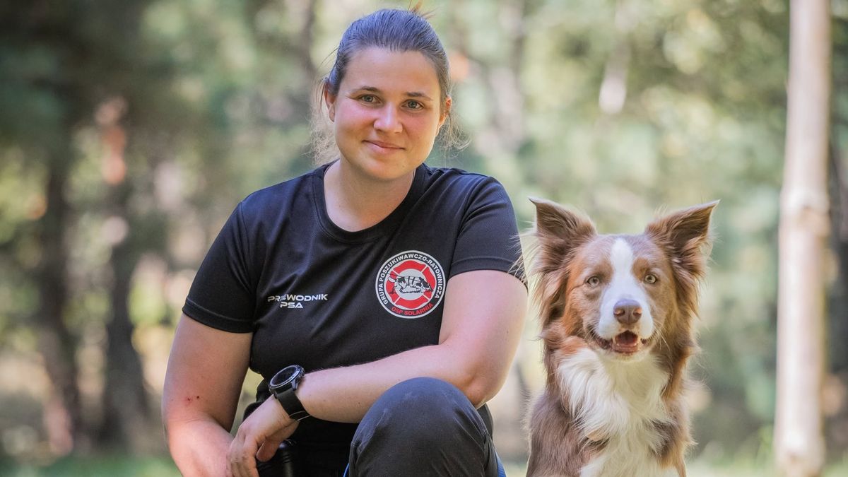 Martyna Trocha szkoli psy, które pomagają odnajdywać ludzi 