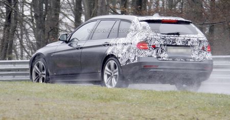 Zakamuflowane BMW serii 3 Touring na testach
