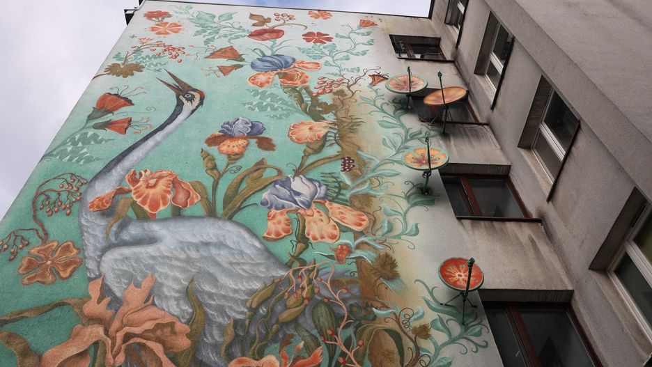 W Krakowie mamy nowy mural, dosłownie wyrósł w Podgórzu