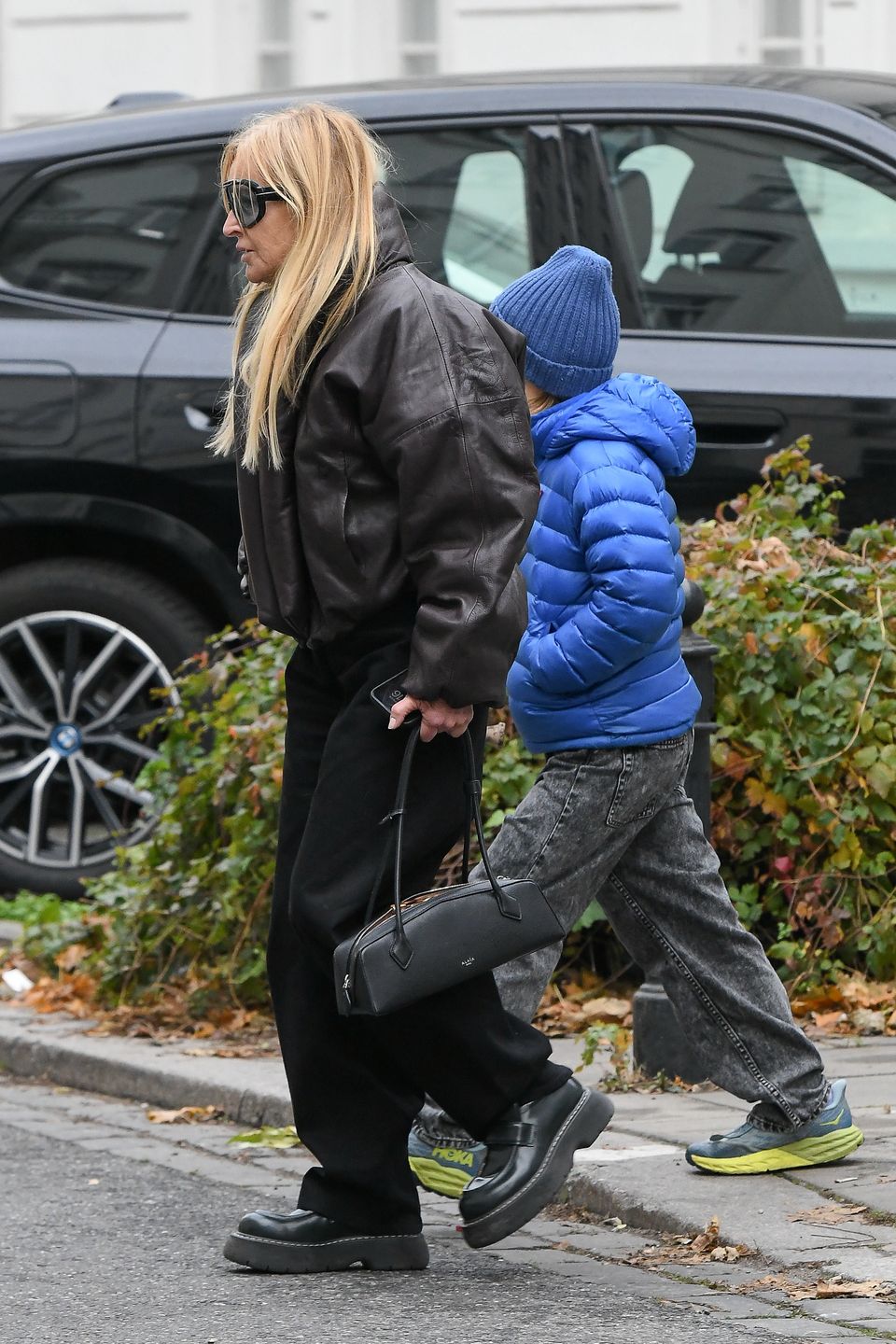 Monika Olejnik spędza dzień z wnukiem