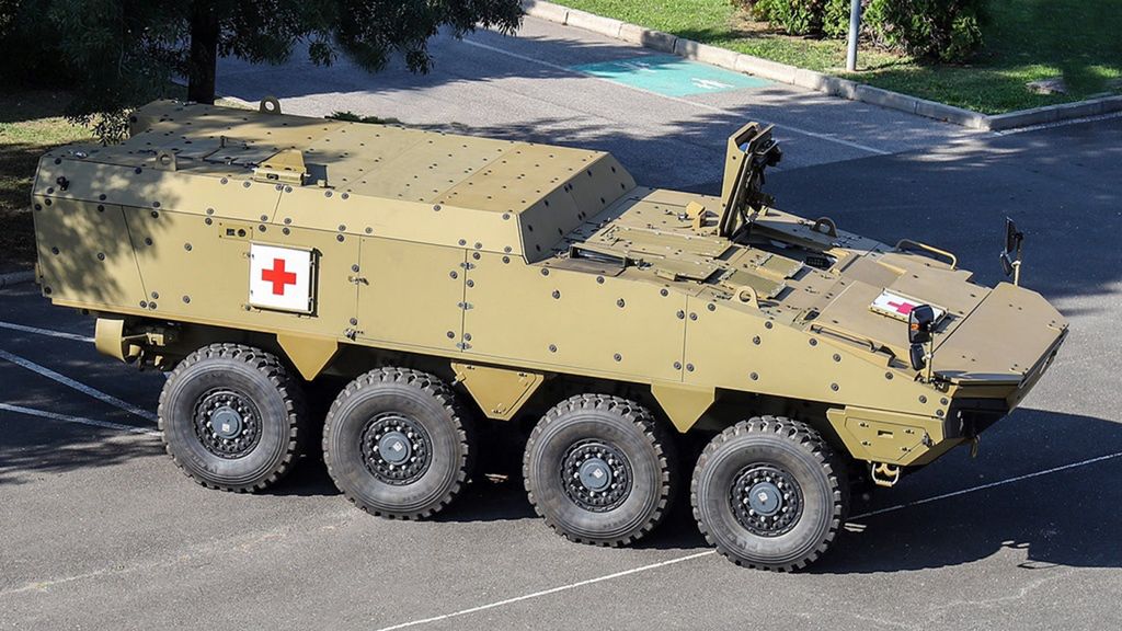 Pierwszy AMV XP przekazany Słowacji jest w wersji ambulansu