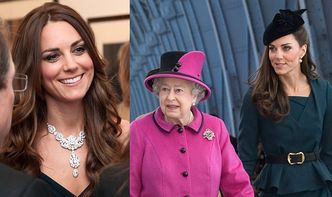 Królowa Elżbieta pożycza Kate biżuterię!