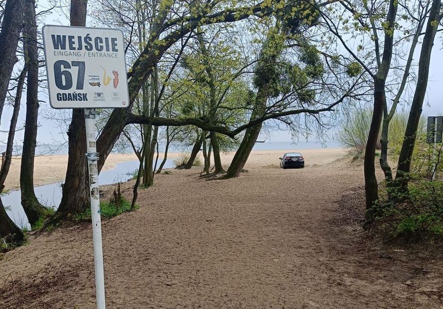 Kierowcy udało się pokonać całkiem pory dystans