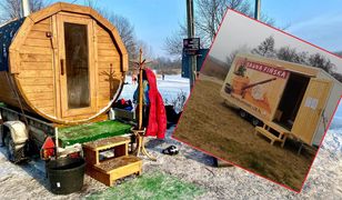 Mobilne sauny podbiły serca morsów. Ile można zarobić na biznesie na kółkach?