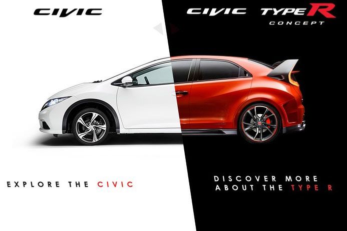 Internetowy debiut Hondy Civic Type-R