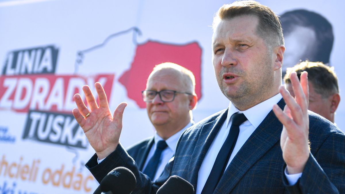 Przemysław Czarnek mówi o cenach paliw i apeluje do Donalda Tusk