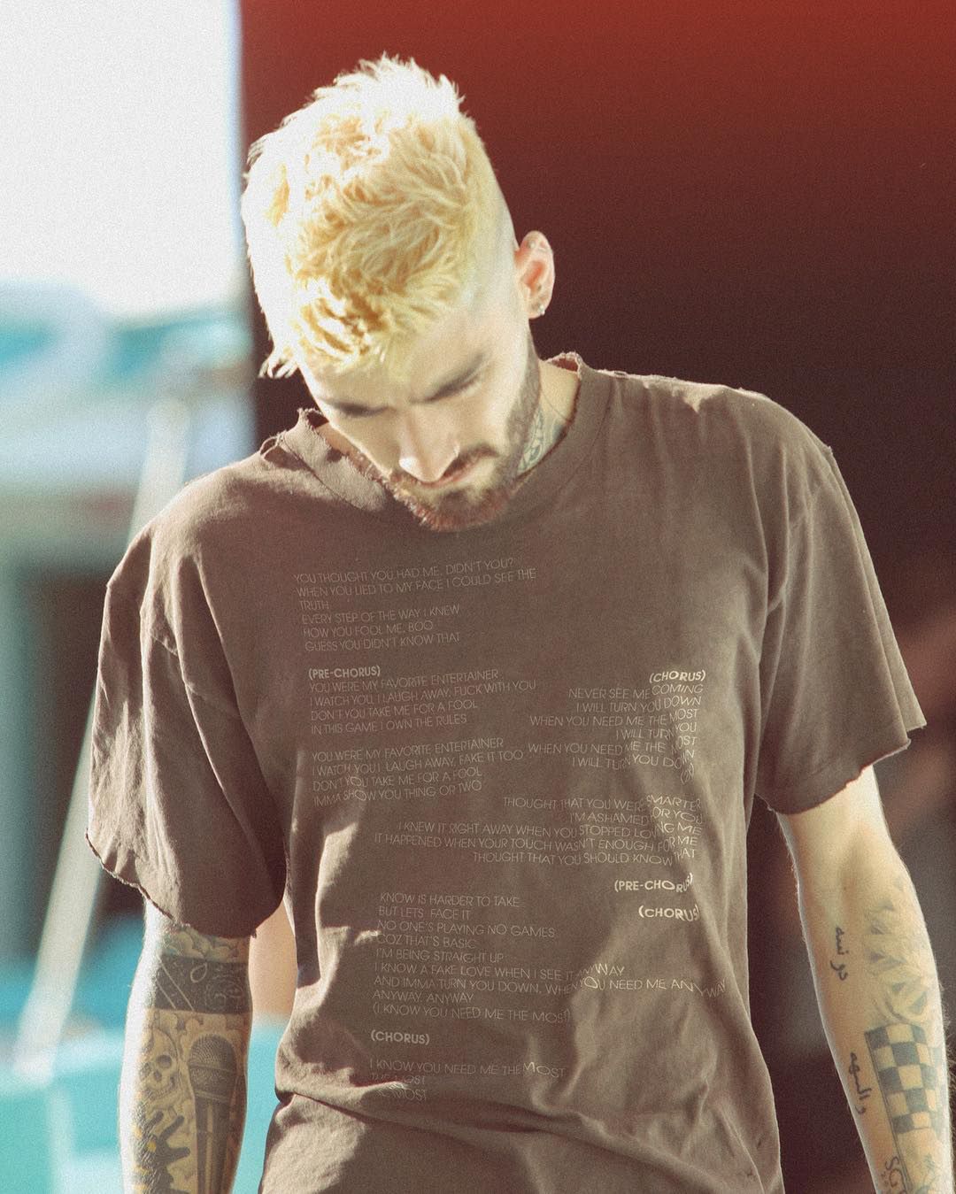 Zayn Malik blondynem