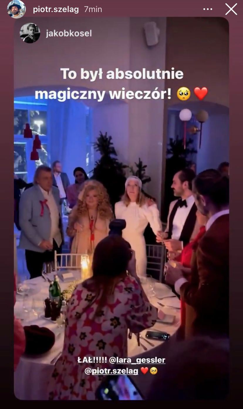 Lara Gessler i Piotr Szeląg wzięli drugi ślub
