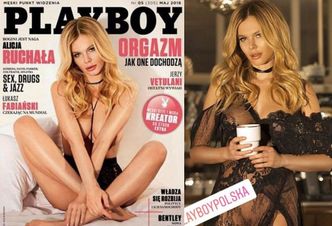 Ruchała ROZEBRAŁA SIĘ w "Playboyu"! "Bogini jest naga"