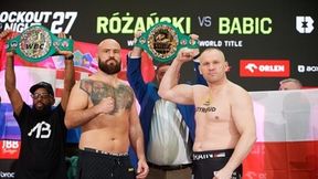 Ceremonia ważenia przed galą Knockout Boxing Night 27 [GALERIA]