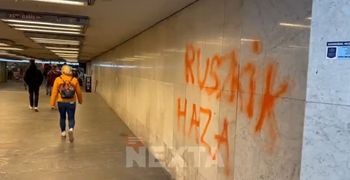 Piszą to na murach w Budapeszcie. Tak zwracają się do Rosjan