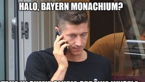 "Halo, Bayern?". Internauci mają ubaw z "Lewego"