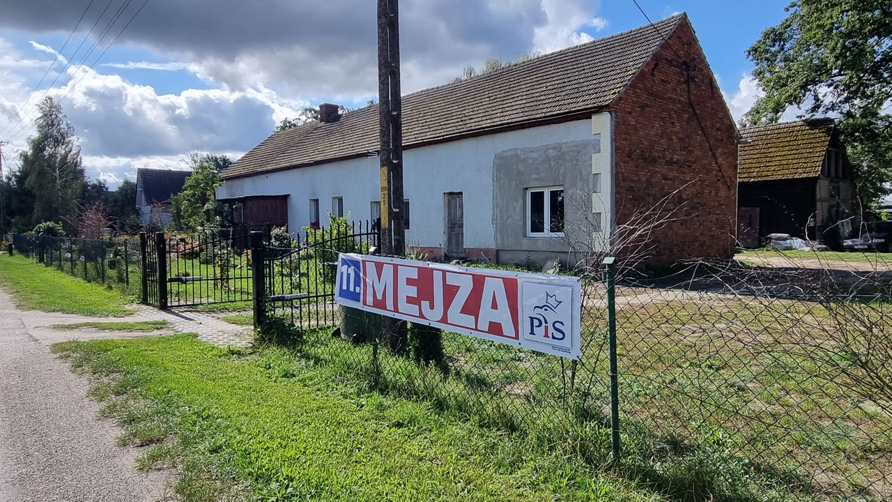 Bannery wyborcze Łukasza Mejzy w województwie lubuskim