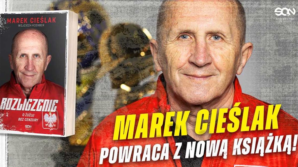 Okładka nowej książki Marka Cieślaka